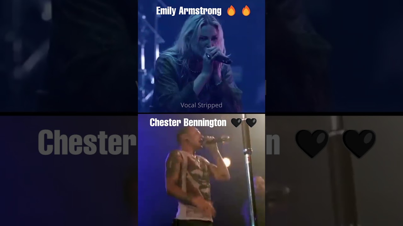 LINKIN PARK Emily Armstrong Chester Bennington Numb Vocals Live Performance #live #music #lp
