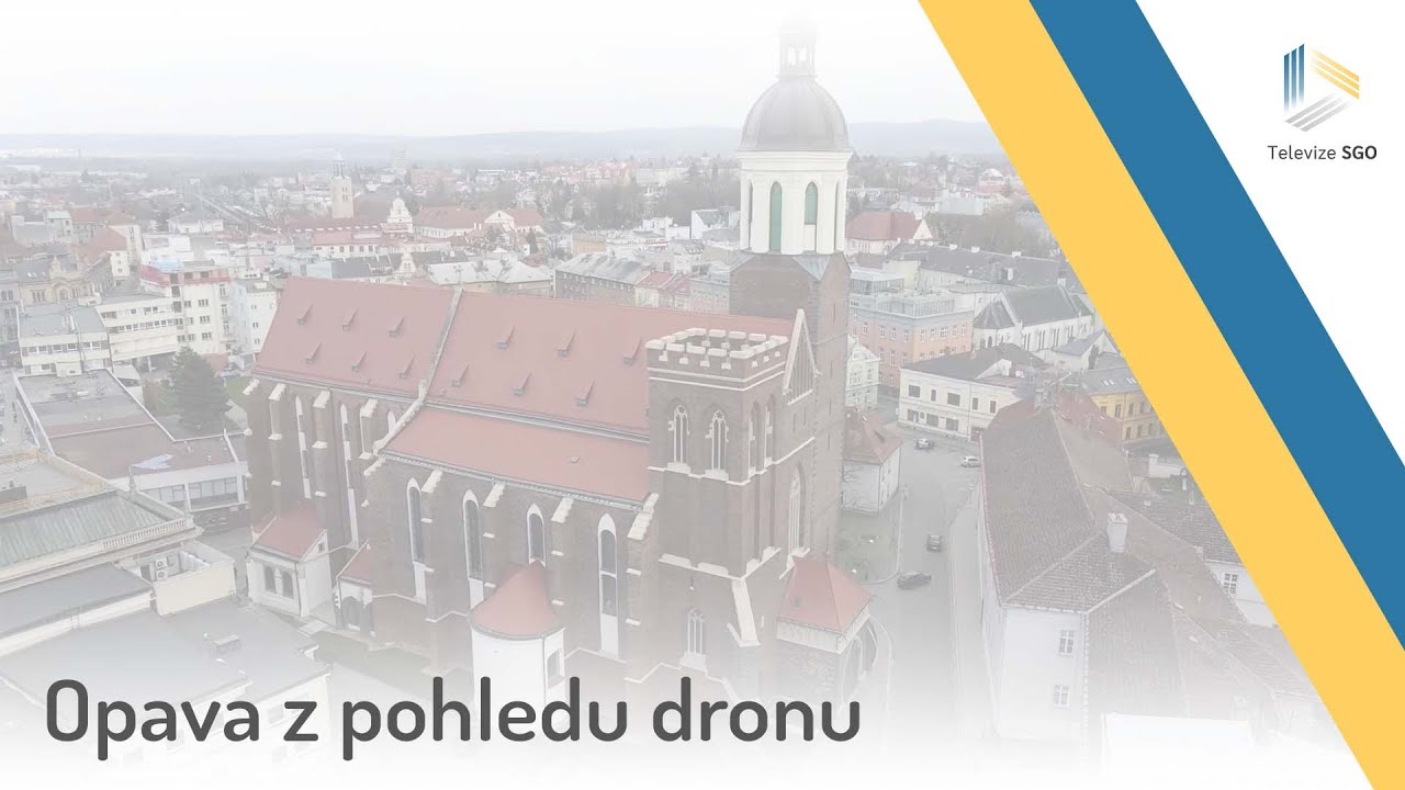 OPAVA Z POHLEDU DRONU