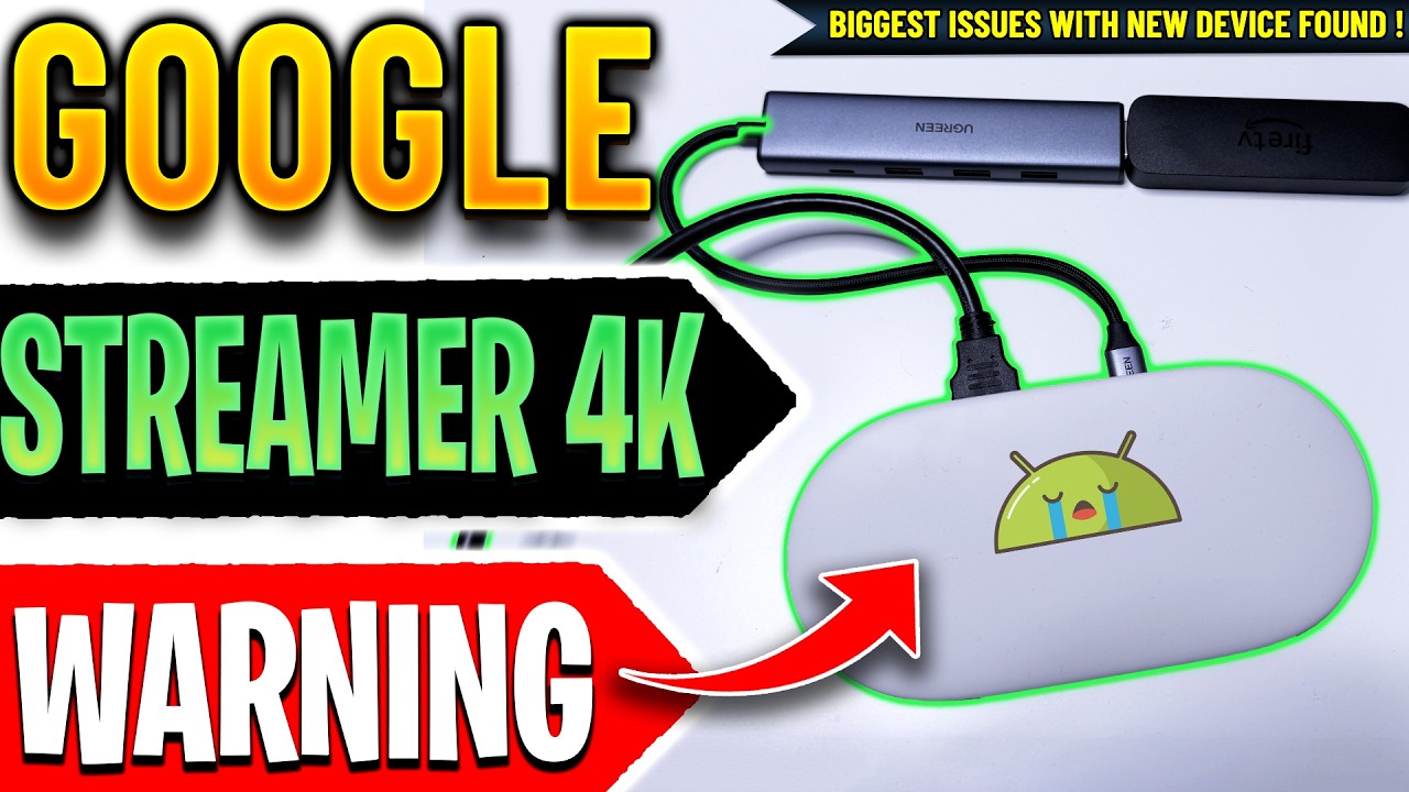 🔴 Google Streamer 4K  The Biggest Android TV Flop of 2024 ?