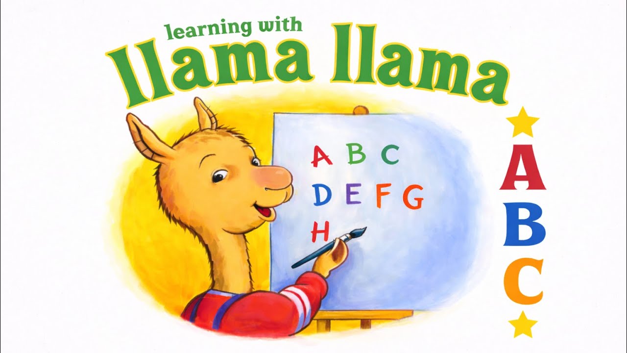 Learning With LLAMA LLAMA *ABC* Animated Read Aloud Kids Toddlers Preschoolers Video Book 