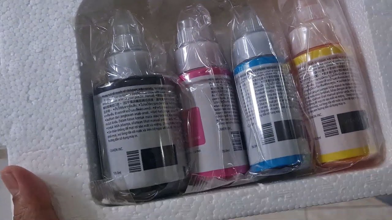 Canon Printer Pixma G1010 Getting Started: #1 Checking Included Items