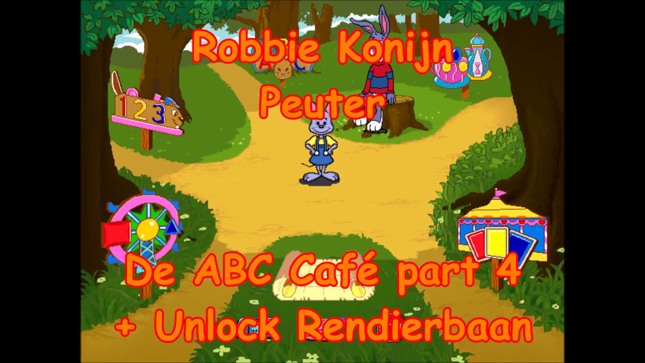 Gameplay: Robbie Konijn Peuter De ABC Café part 4