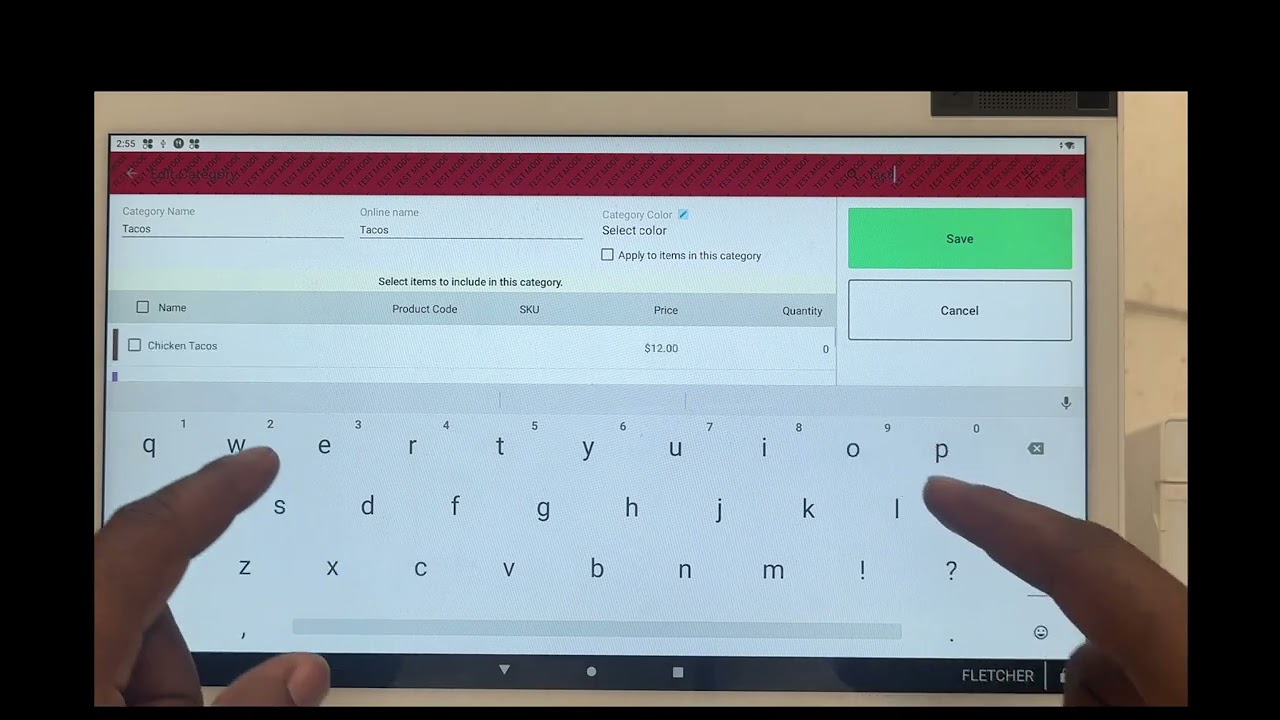 Input Inventory into Clover POS