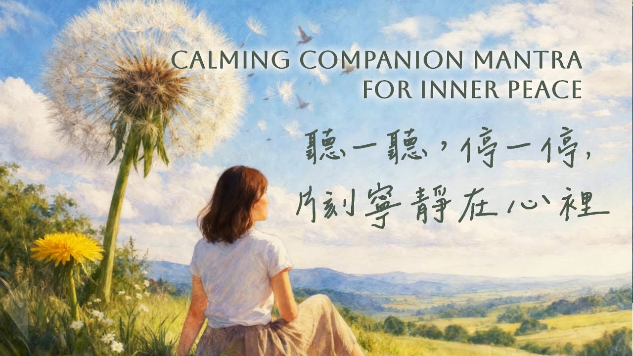 給正在努力生活的你｜讓心慢慢靜下來的輕音樂｜Gentle Music for Inner Calm｜Dhammapada as a Song