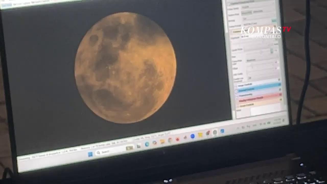 LIVE - PANTAUAN GERHANA BULAN TOTAL