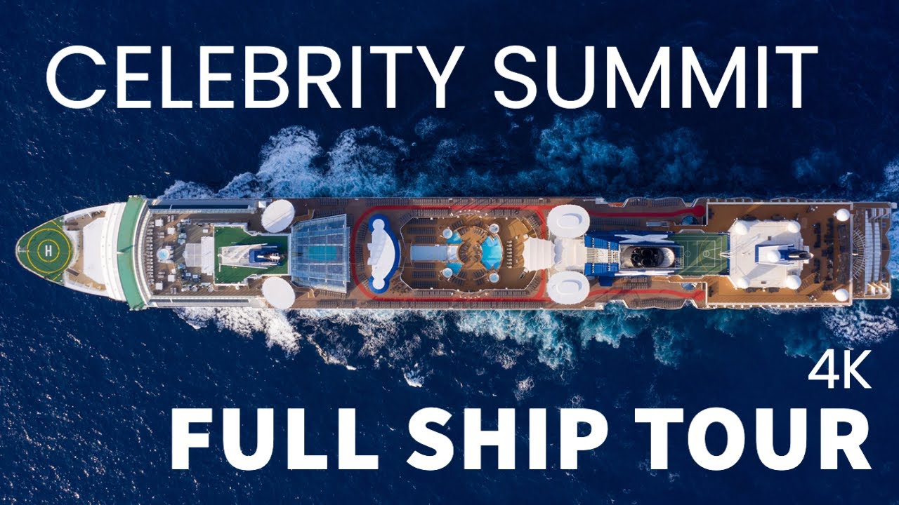 Celebrity Summit: полный обзор корабля в формате 4K
