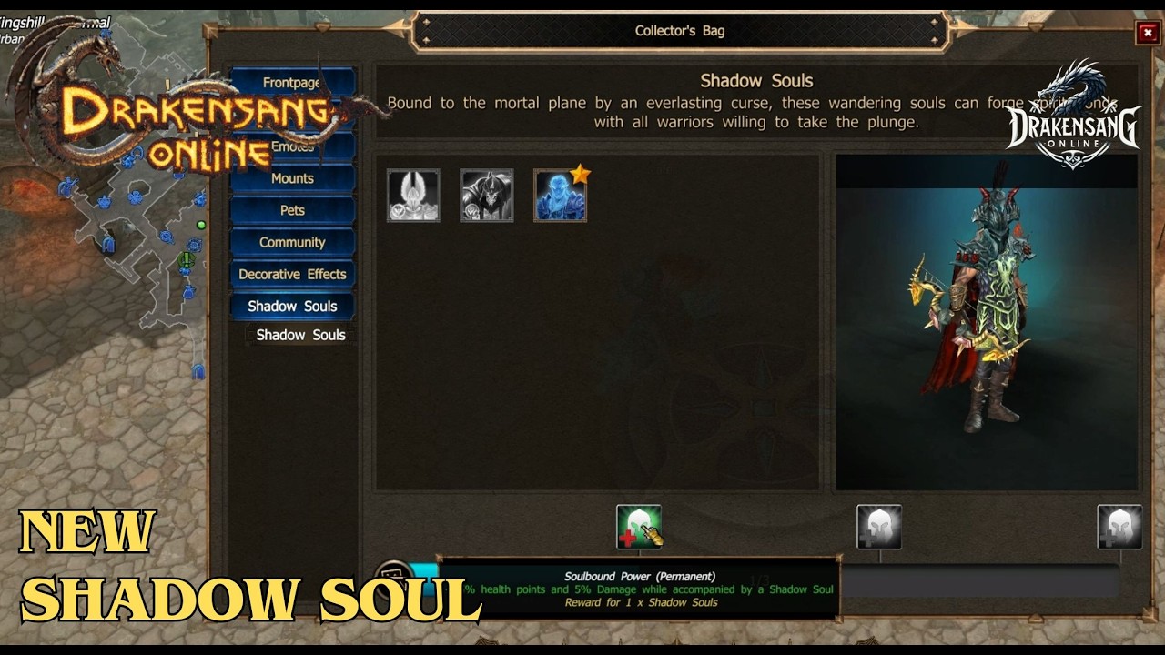 Drakensang Online - New Shadow Soul Bonus & News! DSO