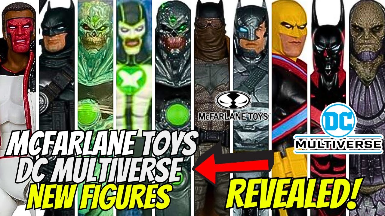 McFarlane Toys DC Multiverse New Figures Revealed!