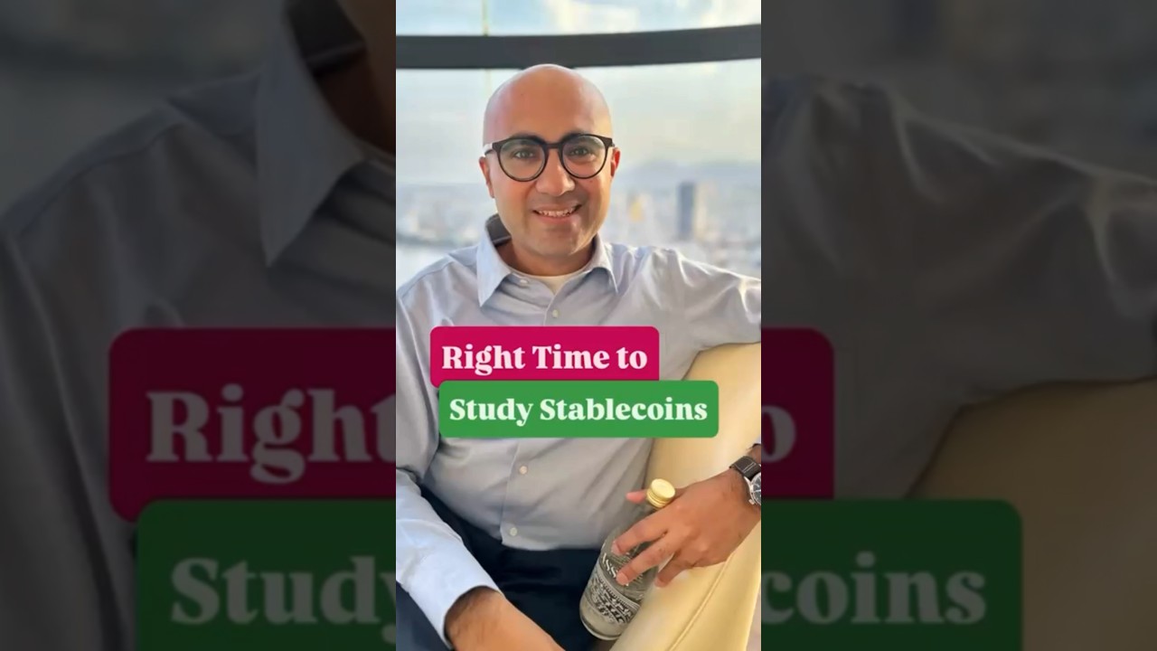 Right Time to Study Stablecoins | Business | Sarthak Ahuja
