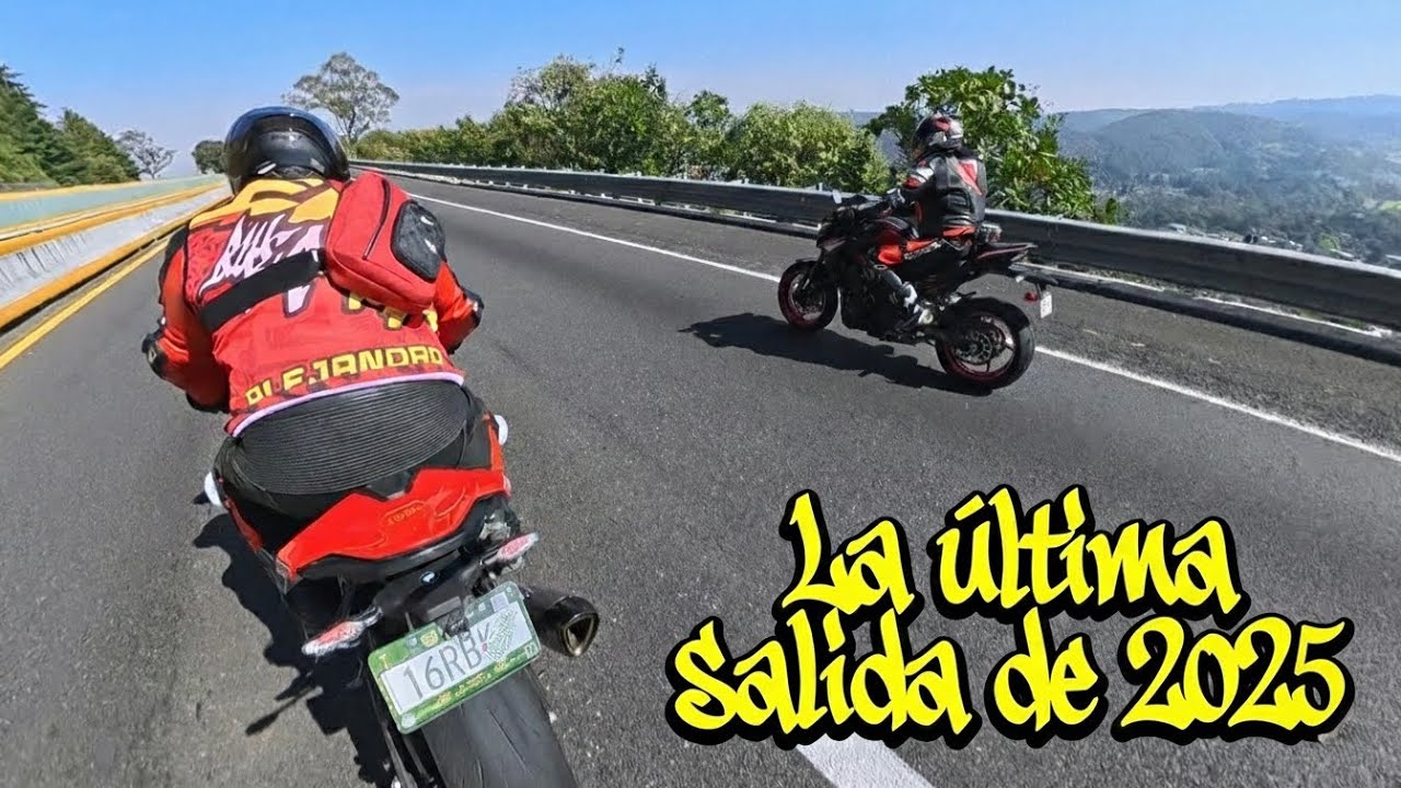La última salida de 2025 | BMW S1000RR | 4K | Insta360 X5 | Lentos Biker Crew | 21 de Diciembre 2025