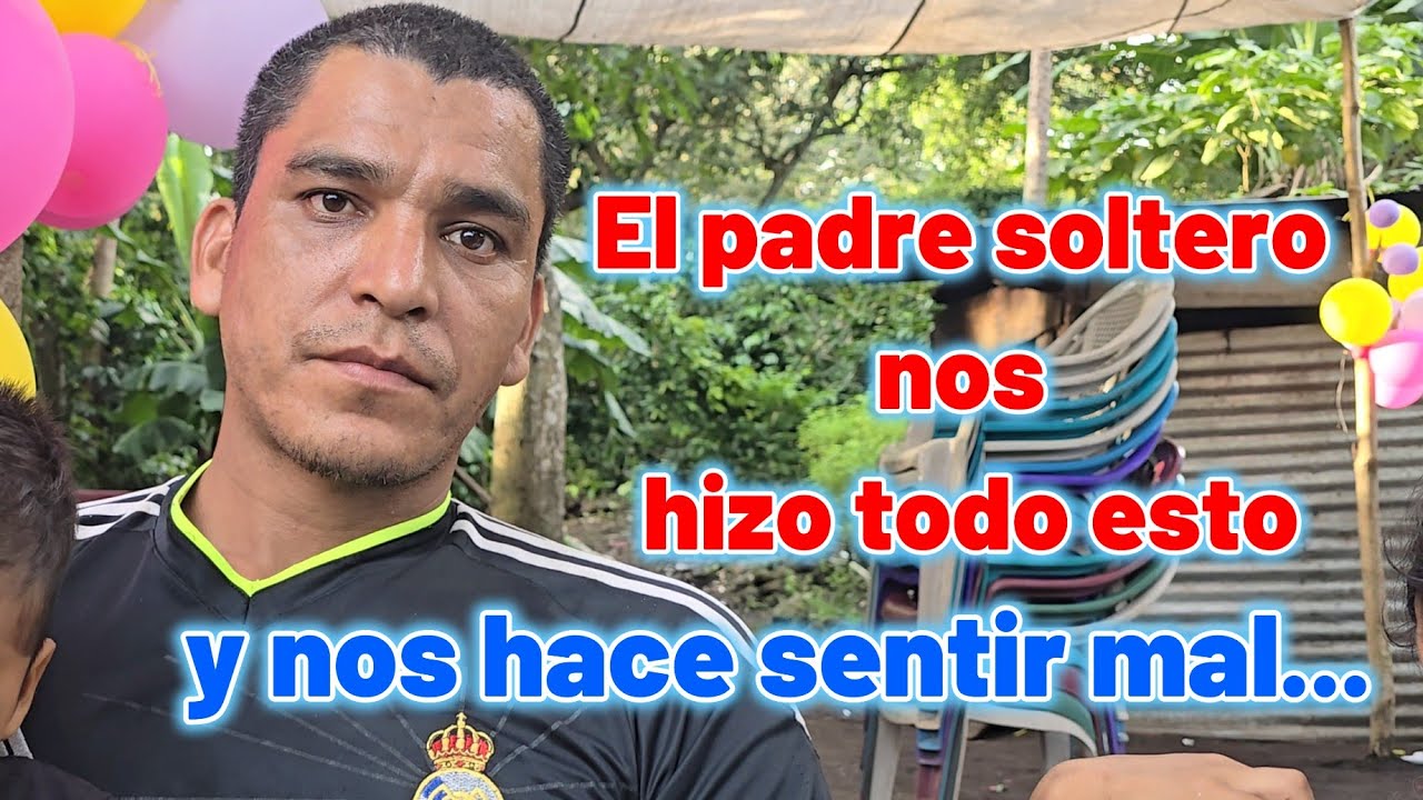 El padre soltero nos hizo todo esto y nos hace sentir mal...