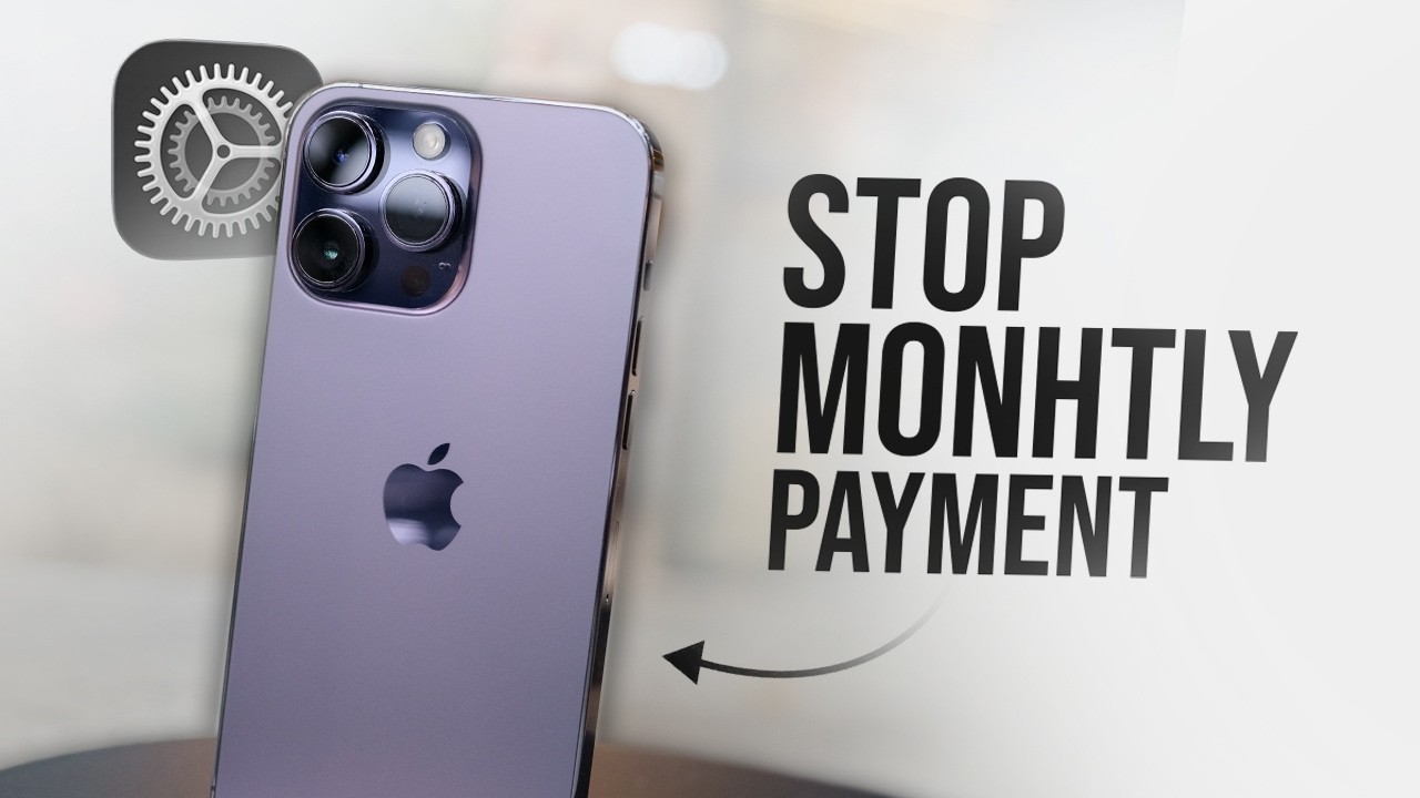 Как остановить ежемесячный платеж на iPhone (инструкция)