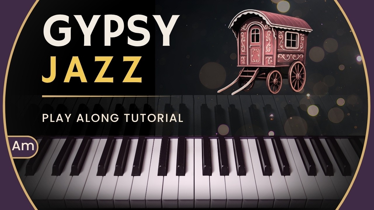 Gypsy Jazz Piano Tutorial - Learn to Improvise Over 15 Steps