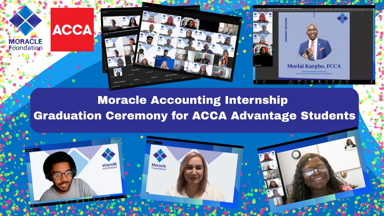 🎓✨ Moracle Foundation’s first Moracle Accounting Internship Graduation Ceremony for ACCA Students!