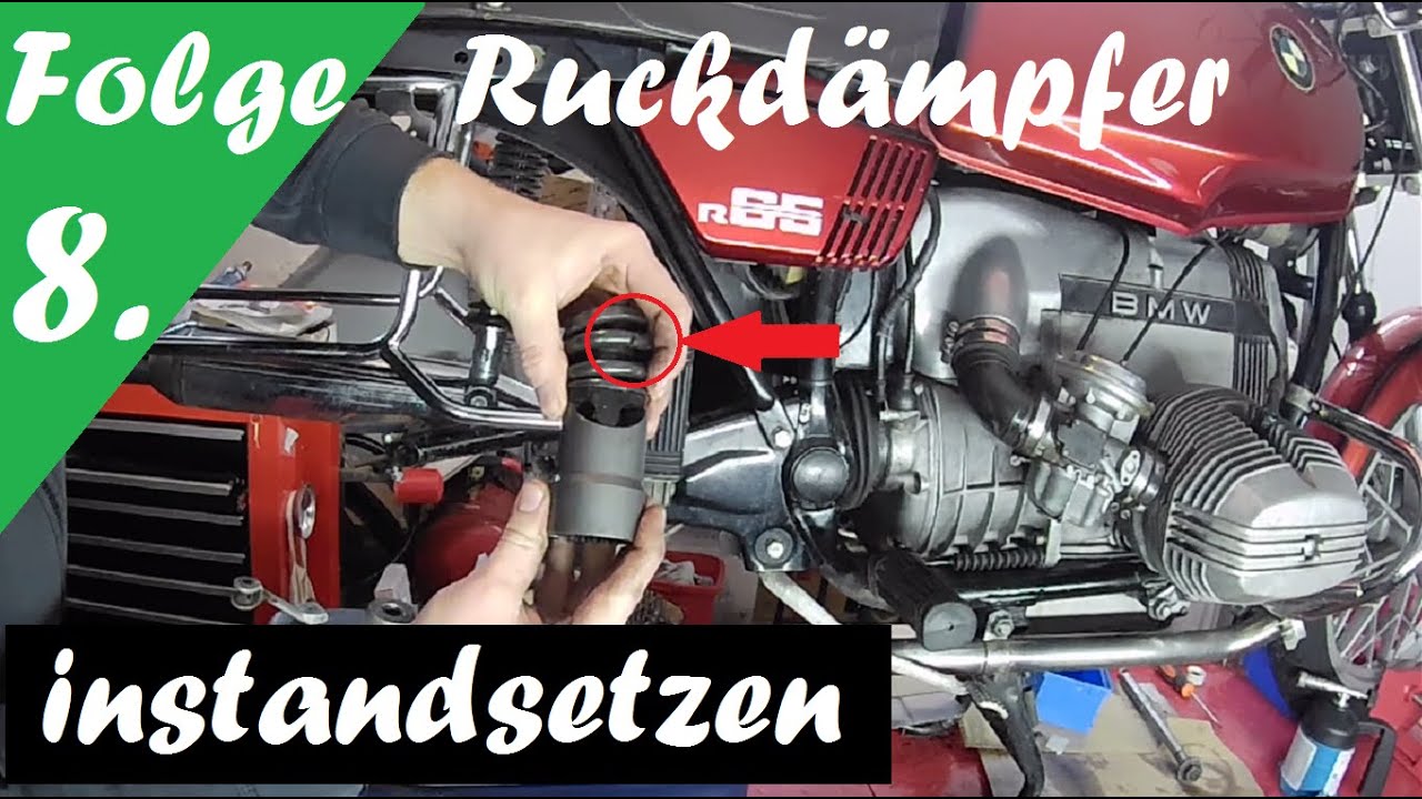 Ruckdämpfer instandsetzen, BMW BOXER 2-Ventiler | R45 R65