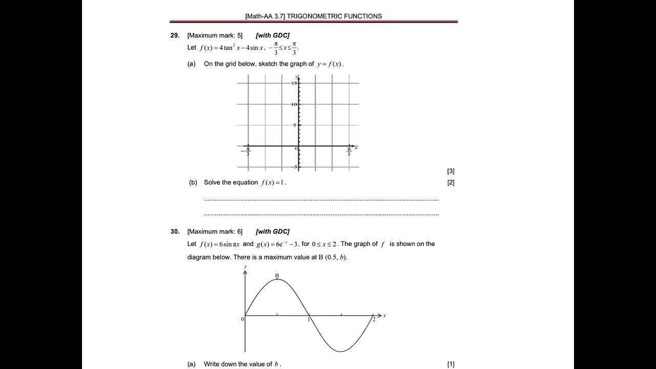Trig functions 2