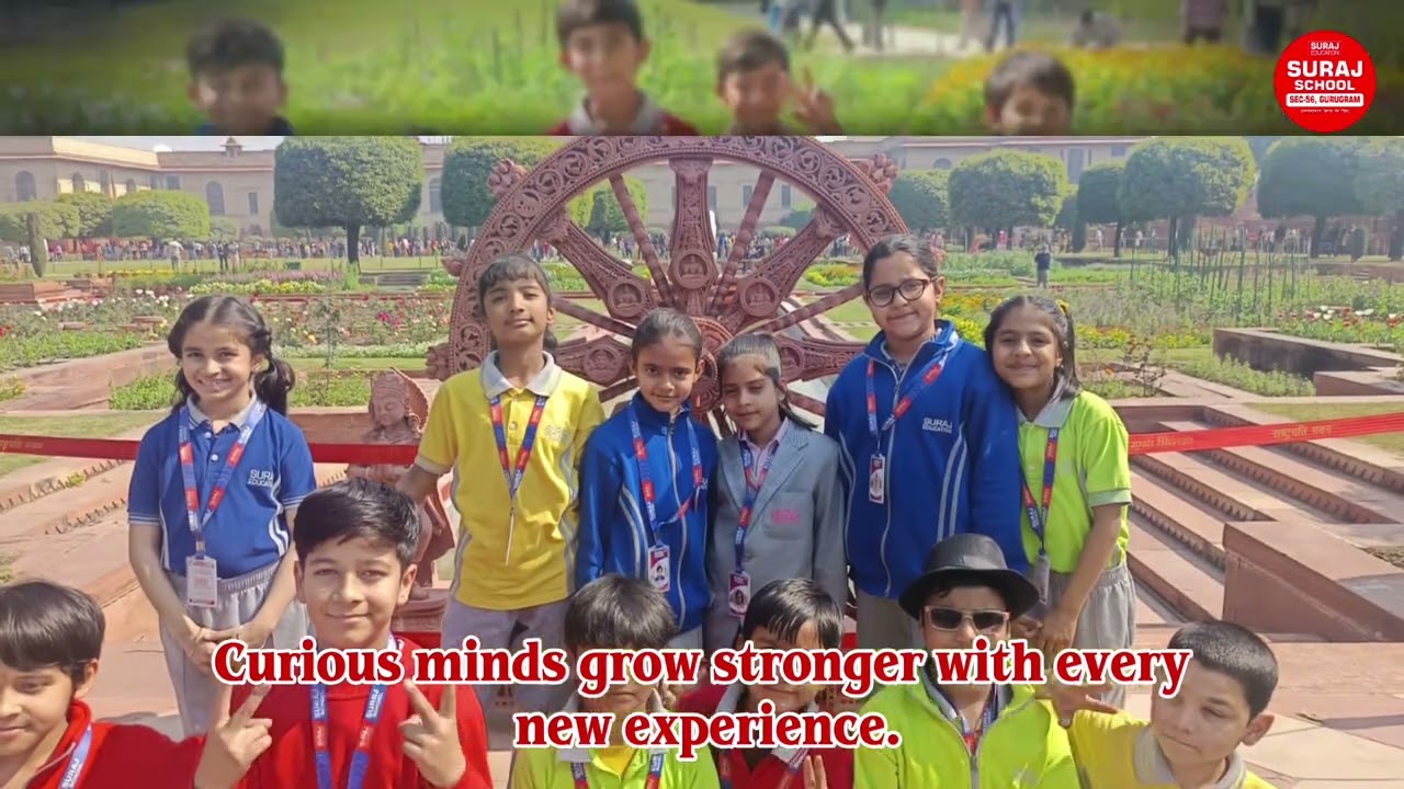 Educational Visit to Amrit Udyan | A Day of Learning & Nature | Suraj School Sec-56 Gurugram
