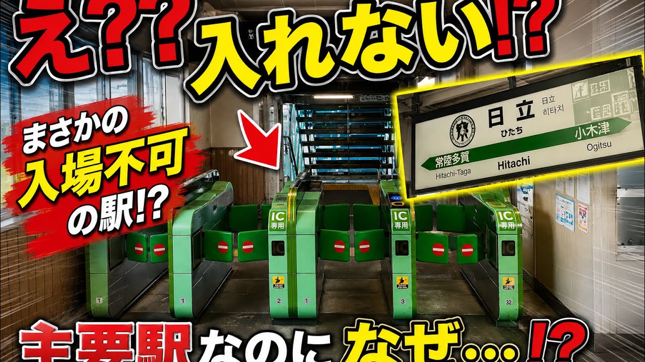 常磐線　【日立駅とはこんな駅⁉️】
