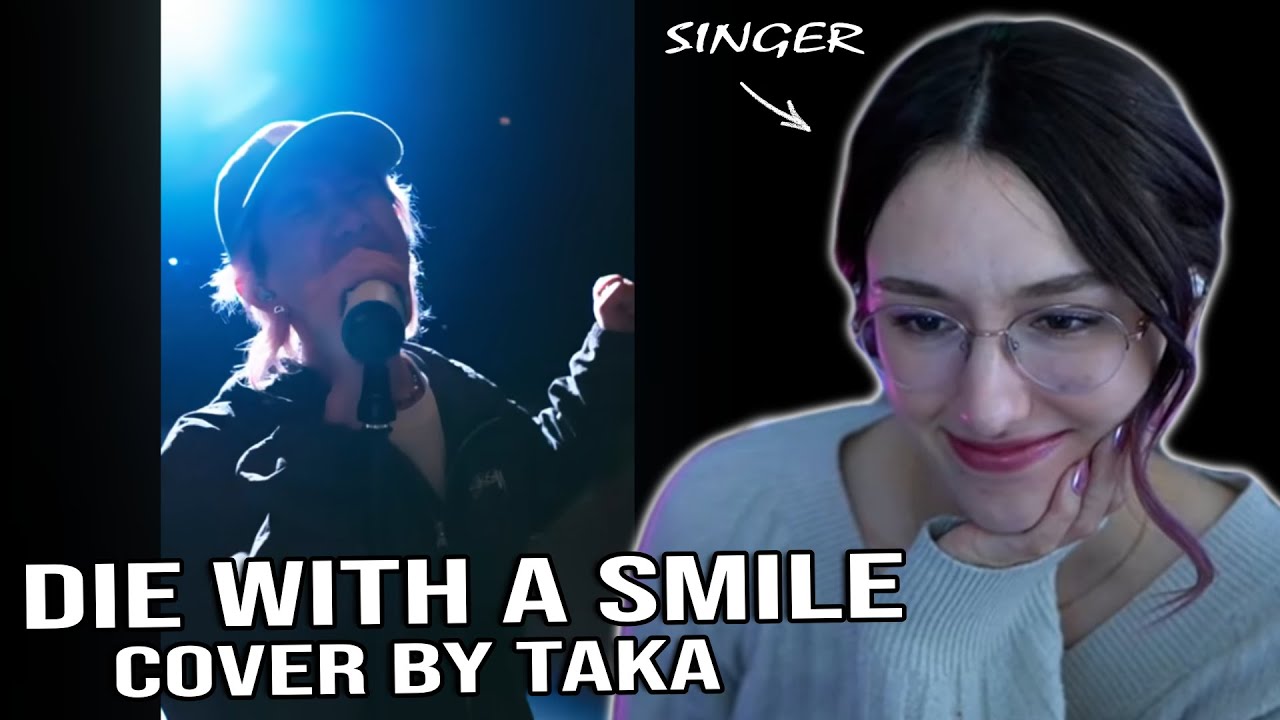 Absurdly Good! | Die With A Smile (Cover by Taka from ONE OK ROCK) | Singer Reacts |