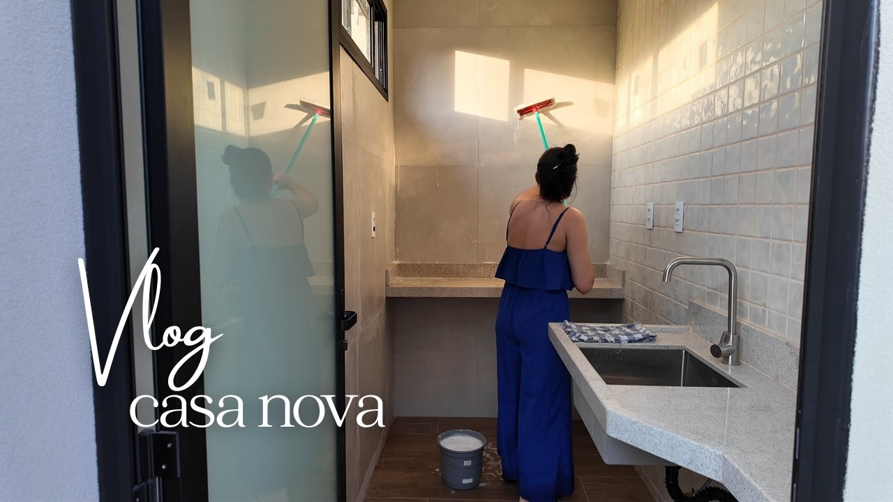 VLOG: rotina nova na casa, ainda estou me adaptando, lavei um tapete e mostrei meu cooktop