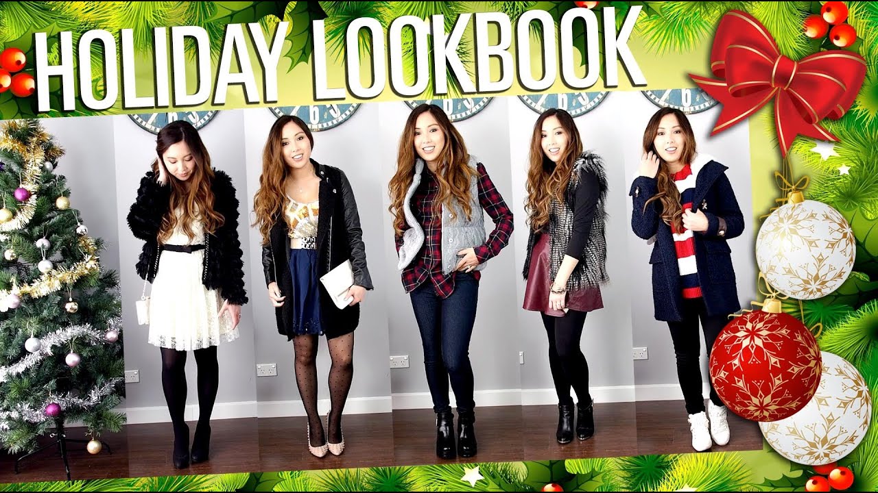 Holiday/Christmas Outfits LOOKBOOK! Collab with Fashion By Ally
