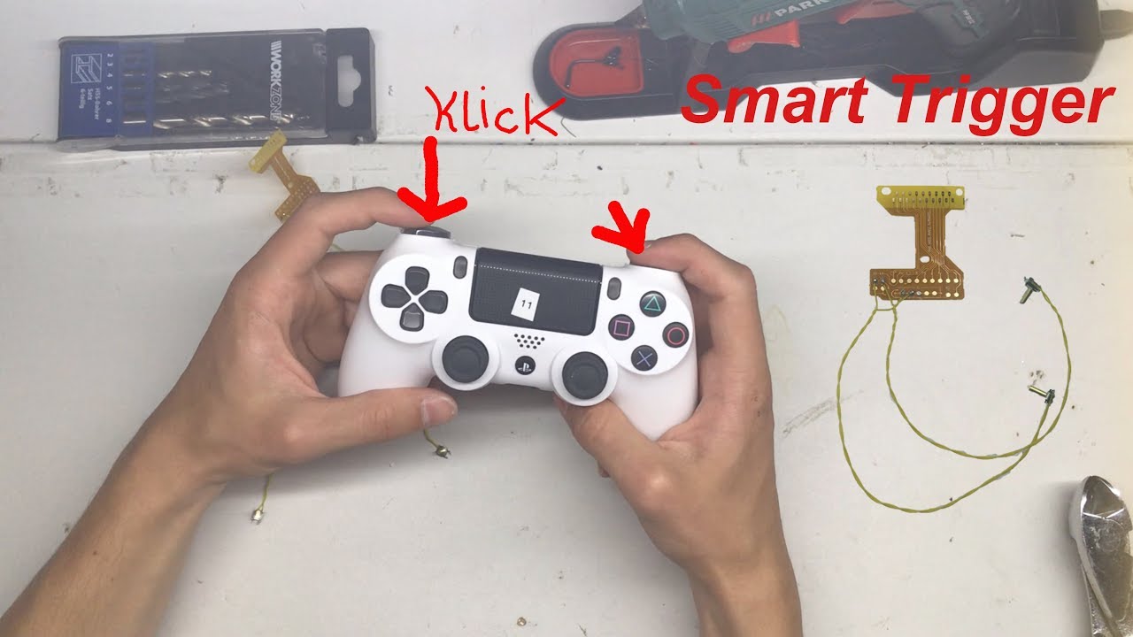 Smart Trigger PS4 Controller L1 R1  ganz einfach  Smart trigger in 3 min.