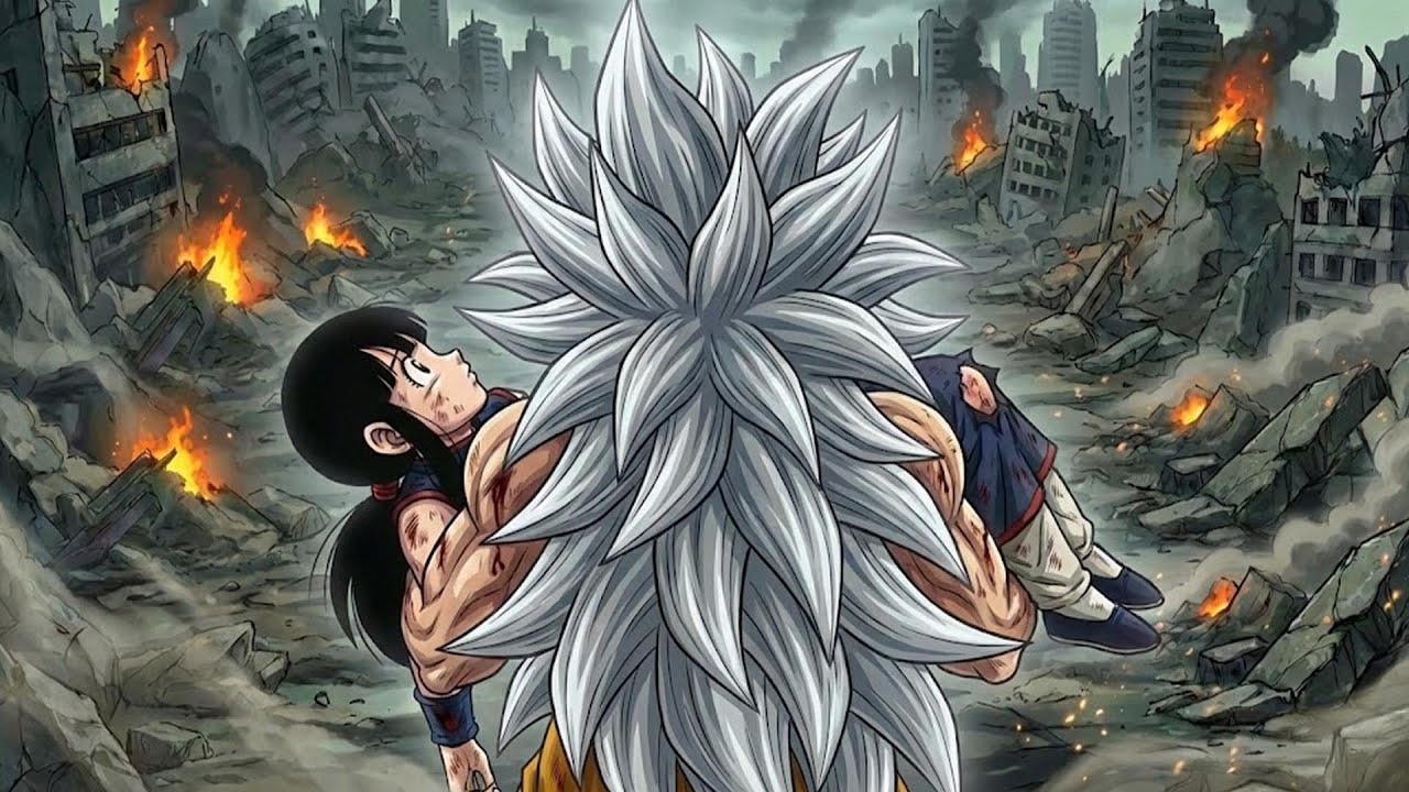 Goku Instinct 3 scares the angels with his new forbidden power