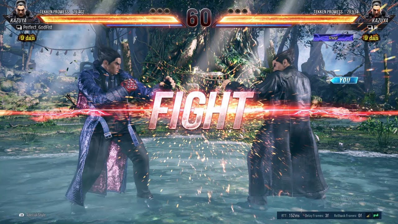 Tekken 8 CBT | Legend The Perfect God Fist Vs Rj | Kazuya Mirror !