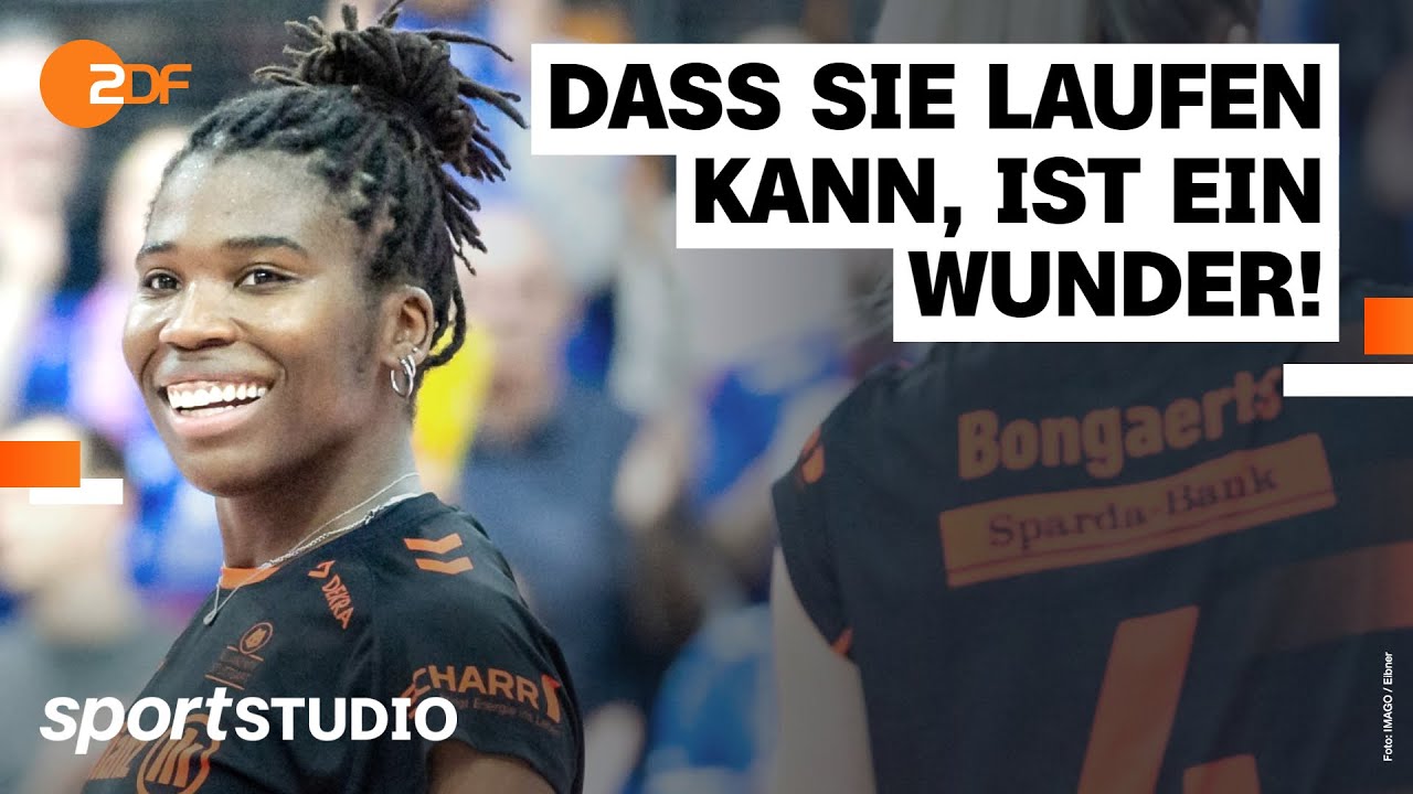 Wie Krystal Rivers trotz 20 OPs und Krebs zum Volleyball-Star wurde | sportstudio