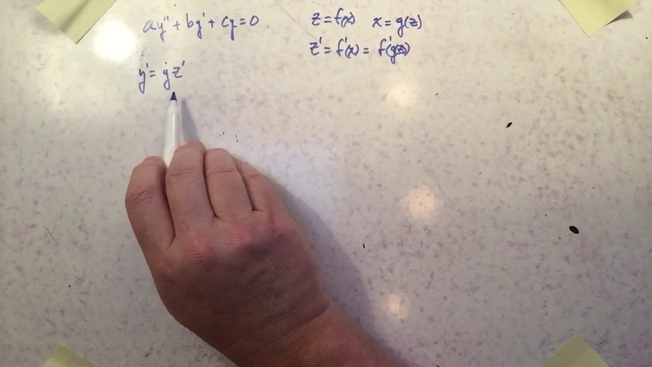 Using Substitution to Reveal a Hidden Bessel Equation