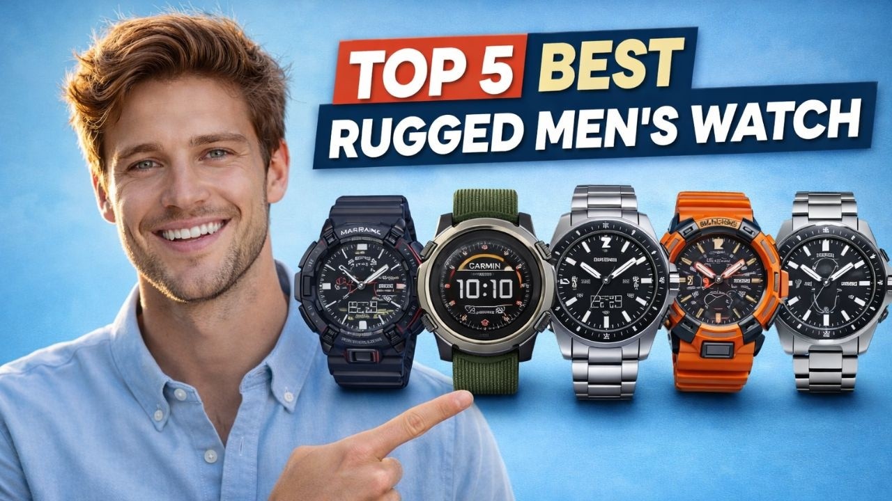 ✅ TOP 5 Best Rugged Men's Watch: Rugged Men's Watch (Buying Guide)
