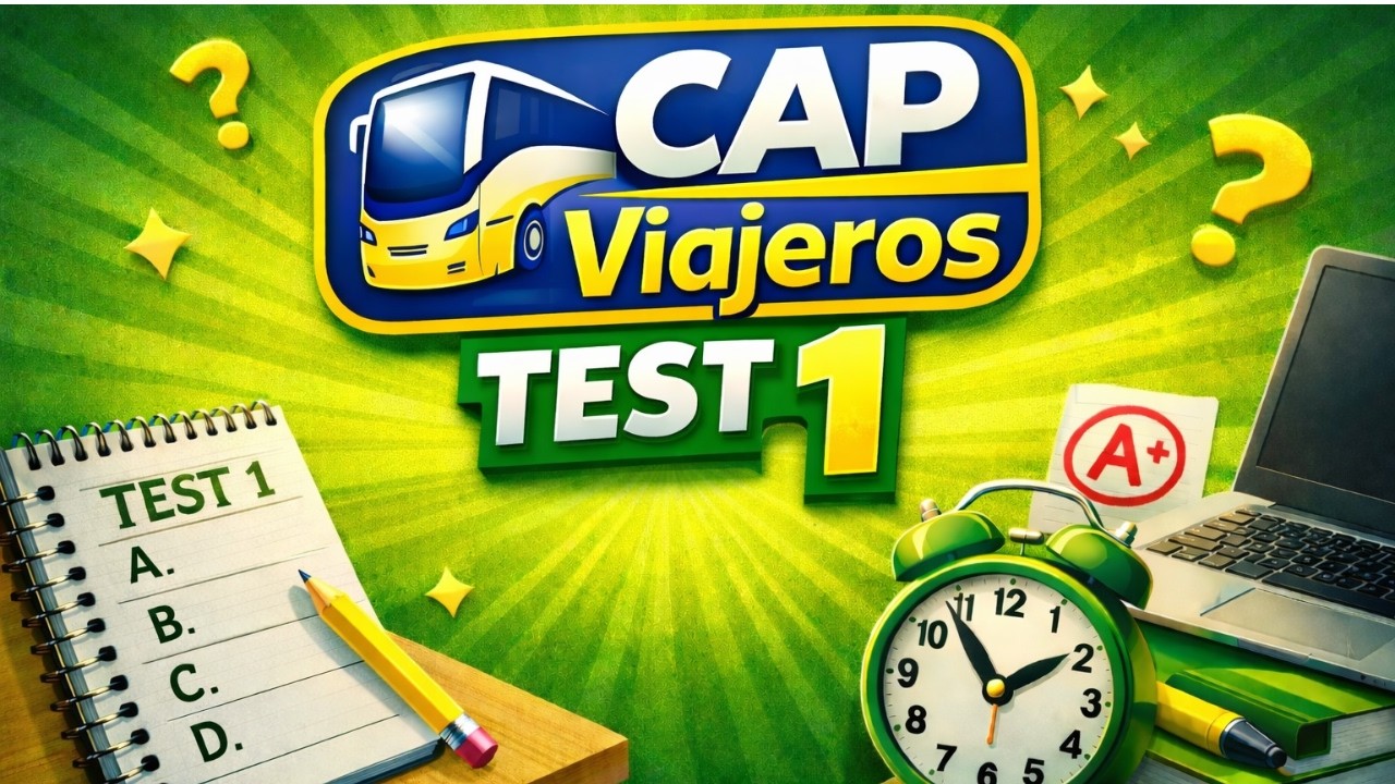CAP Viajeros sin Fallos | 50 Test para Practicar TEST 1