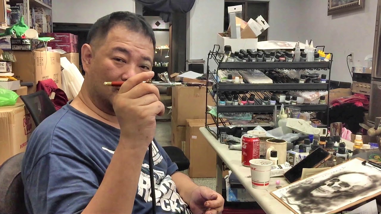 H&S  infinity 噴筆體驗示範