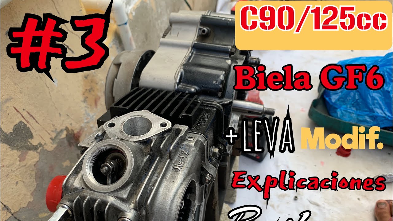 COMO ARMAR MOTOR #3 [HONDA SÚPER CUB]🔥 (90cc-125cc)🔥[ +Trucos ] Modify (Step bu Step )😲