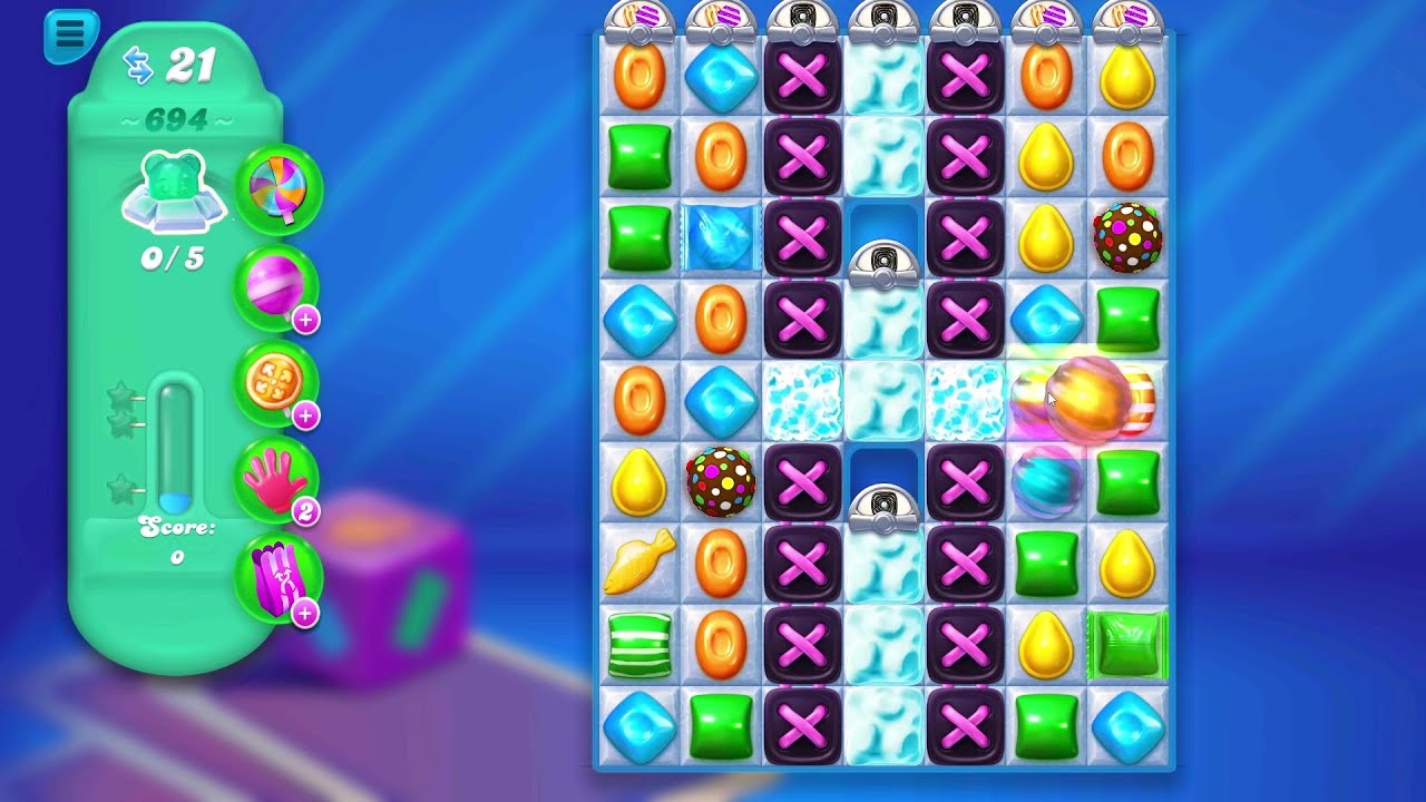 Candy Crush Soda Saga Levels 694 - 700