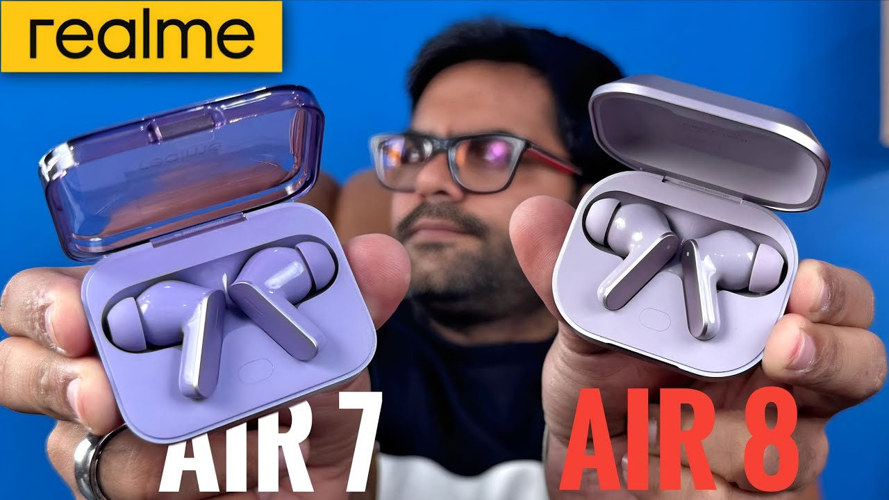 Realme Buds Air 8 против Realme Buds Air 7 ⚡🔥 Достойное обновление??