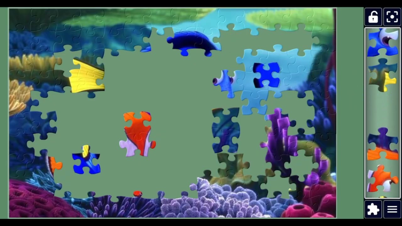 Disney Finding Nemo🎀💖 Having Fun Underwater🌷❤️🥳🌈🧩❤️ @jigsawzone 