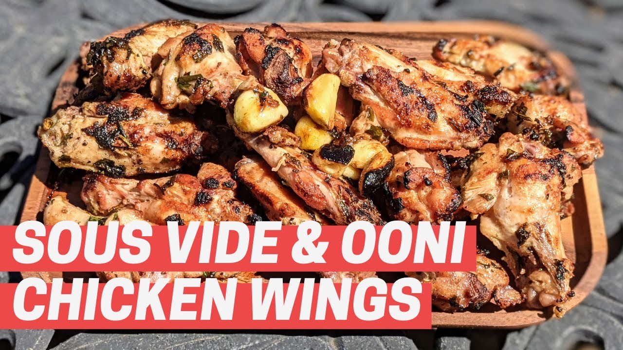 Sous Vide Chicken Wings in the Ooni Koda 16 Pizza Oven - Anthony's Coal Fired Pizza Copycat Wings