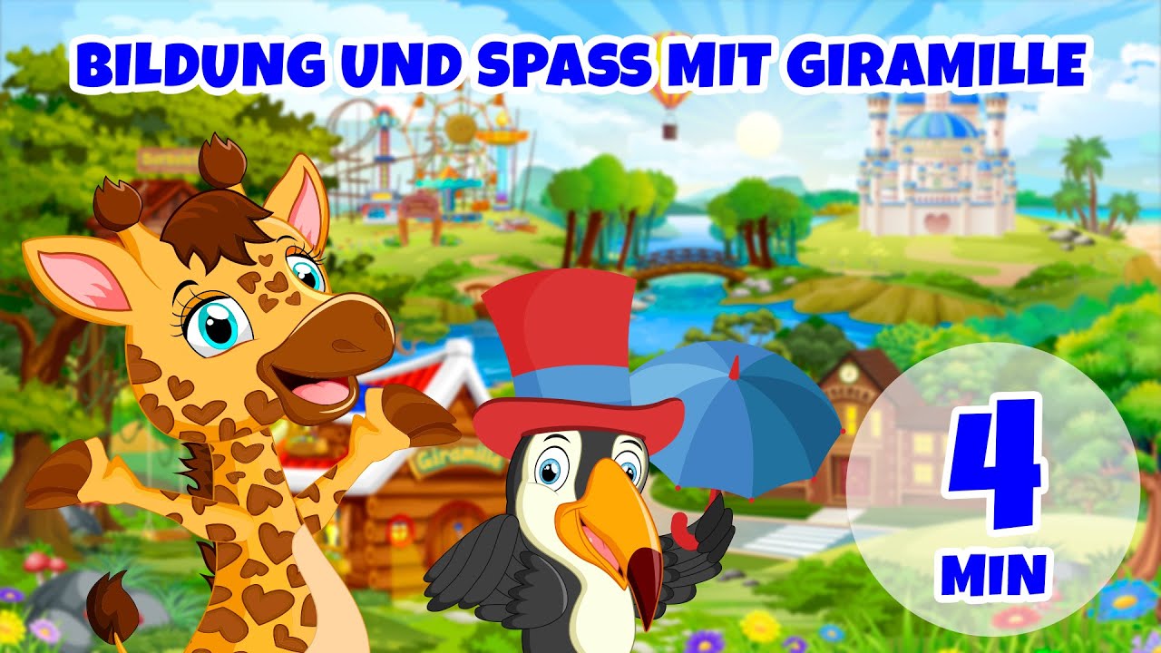 Bildung und Spa&szlig; mit Giramille &ndash; 4 Min. Giramille | Kinderreime und Kinderlieder