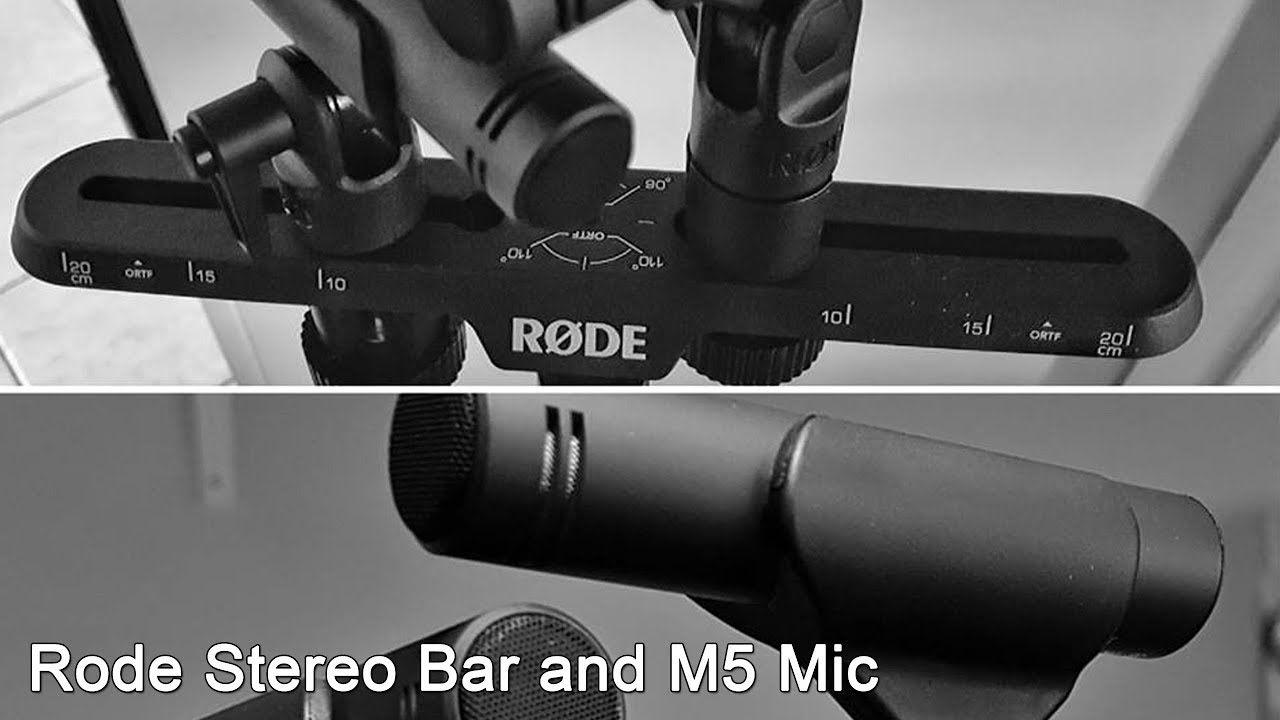 Rode Stereo Bar and M5 mics unboxing