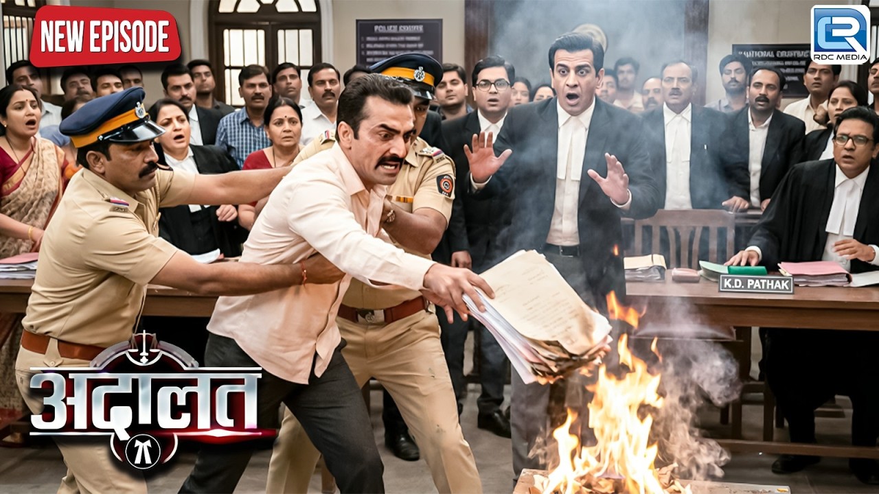 अदालत में जिरह के दौरान इंस्पेक्टर दवे ने सबूत मिटाने की कोशिश | Adaalat | KD Pathak | New Episode