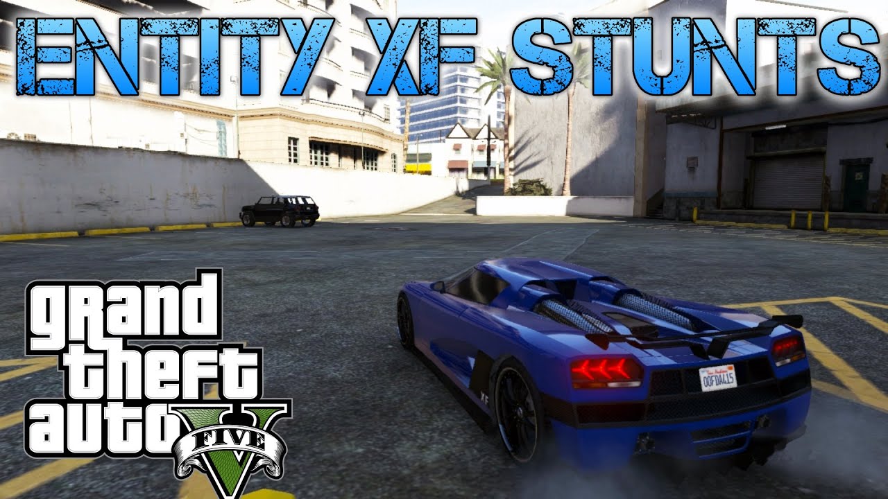 Grand Theft Auto V Challenges | ENTITY XF STUNT JUMPS | FASTEST CAR IN THE GAME?