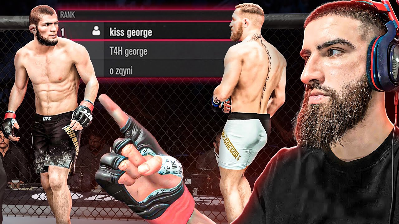 Taking on the #1 Ranked Cheeser in UFC 5!