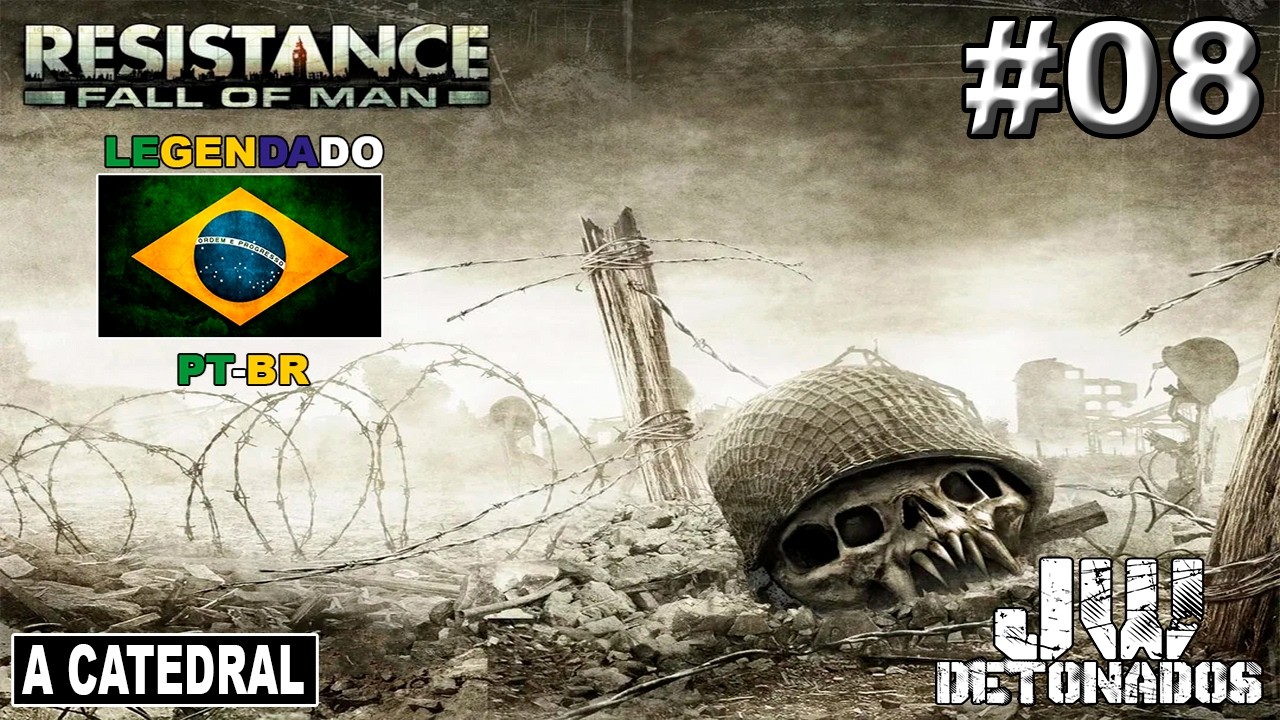 PS3 | RESISTANCE: FALL OF MAN #08 [ A CATEDRAL ] (1080p60)