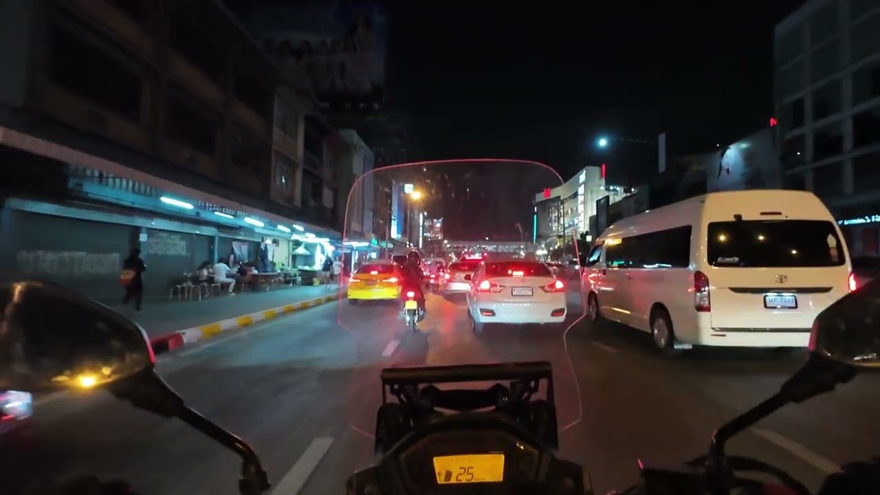 กลับบ้านเตรียมตัวไปเที่ยวพรุ่งนี้ Riding ASMR CB500X