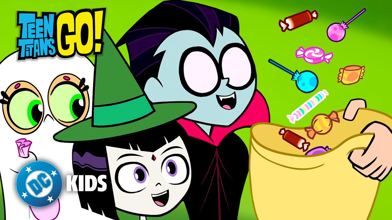 Trick or Treat! 🍬👻 | Teen Titans Go! | #kidscartoons @dckids