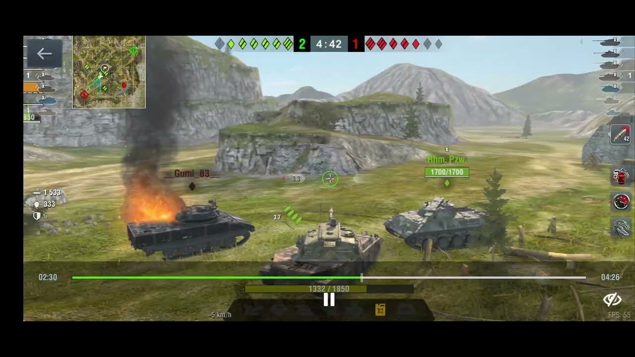 WoT BLITZ Pure BRAVERY 🫡💪 with CARRO COMBATTIMENTO 🔥🔥🔥🔥