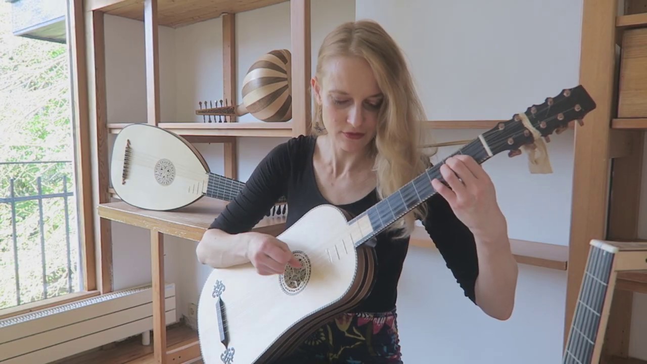 Ieva Baltmiskyte plays Folías despacio al estilo de Italia by S. de Murcia (Muzikkon baroque guitar)