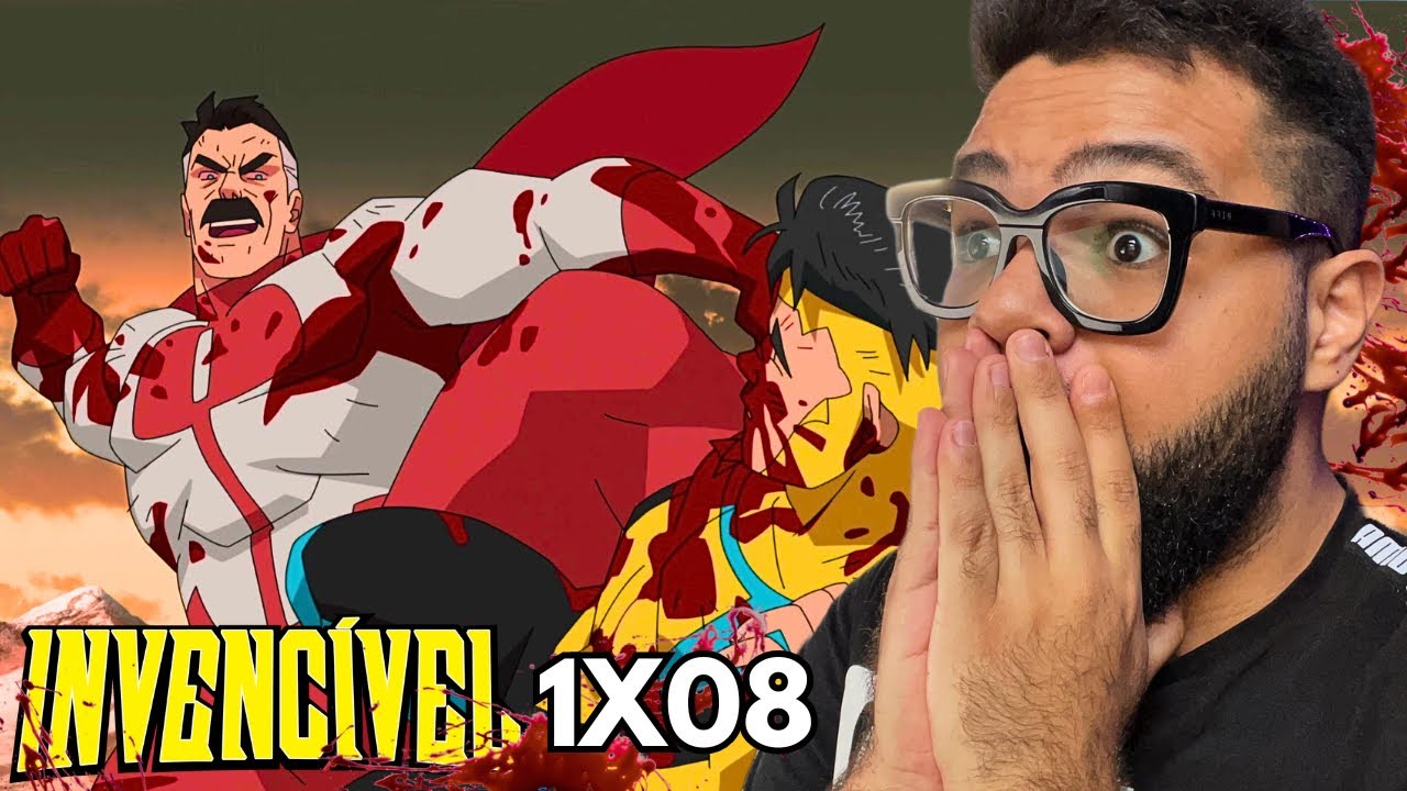 EU TÔ EM CHOQUE! OMNI-MAN VS INVENCÍVEL FOI TRÁGICO! INVENCÍVEL Episódio 8 TEMP 1 REACT