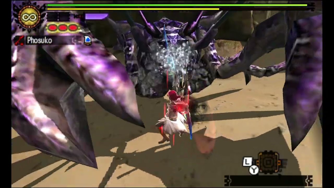 Hunting random monsters but I never take damage